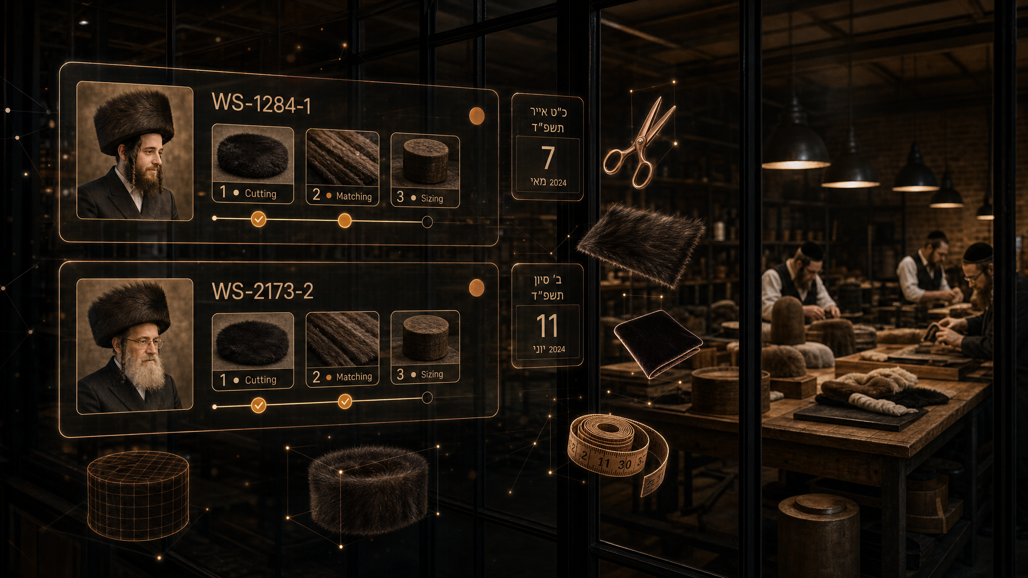 Shtreimel System – Vertical ERP for Custom Shtreimel Order Operations