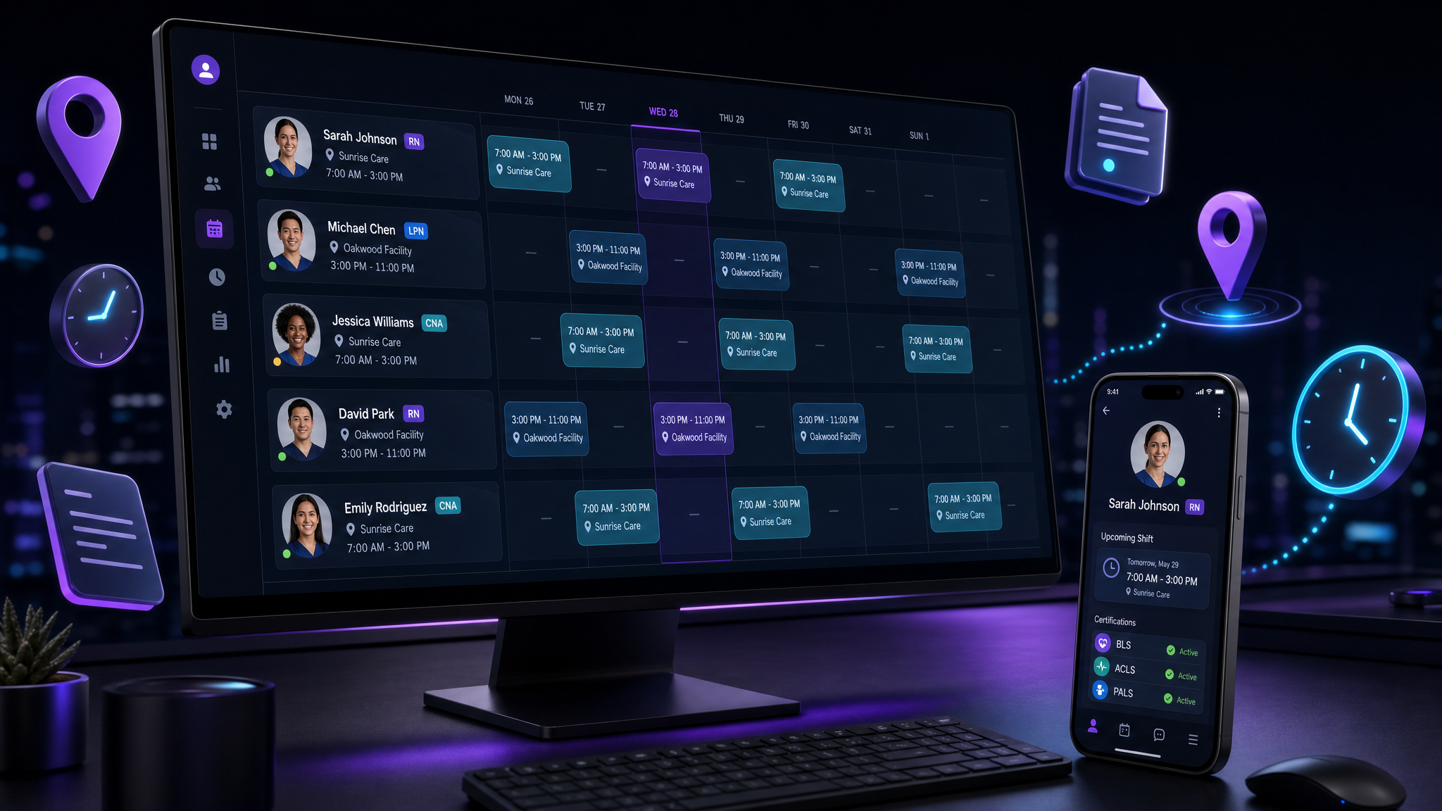 Staffing Platform – End-to-End Workforce Operations System for Facility Staffing